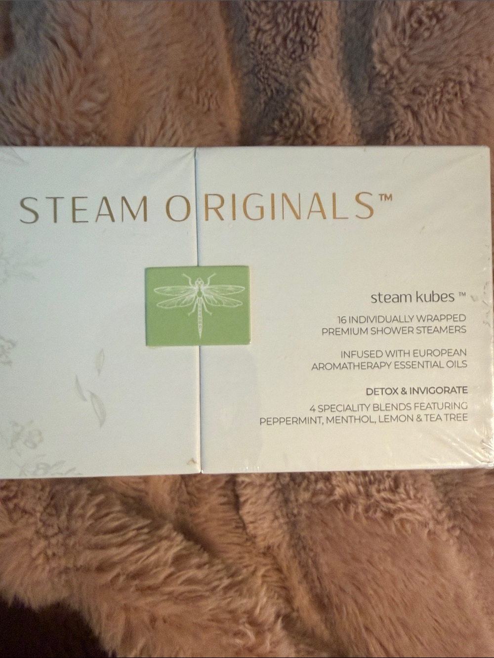 Shower Steamers - White and Green Aromatherapy Cubes